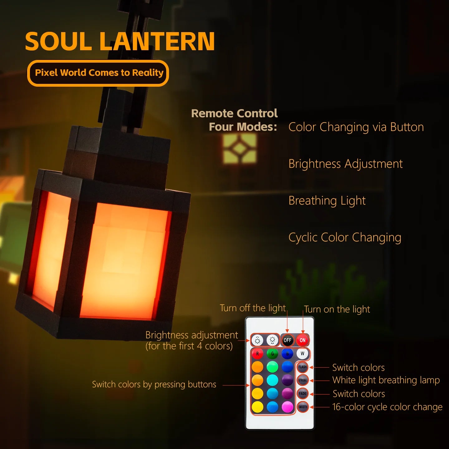 Minecraft cute nightlight